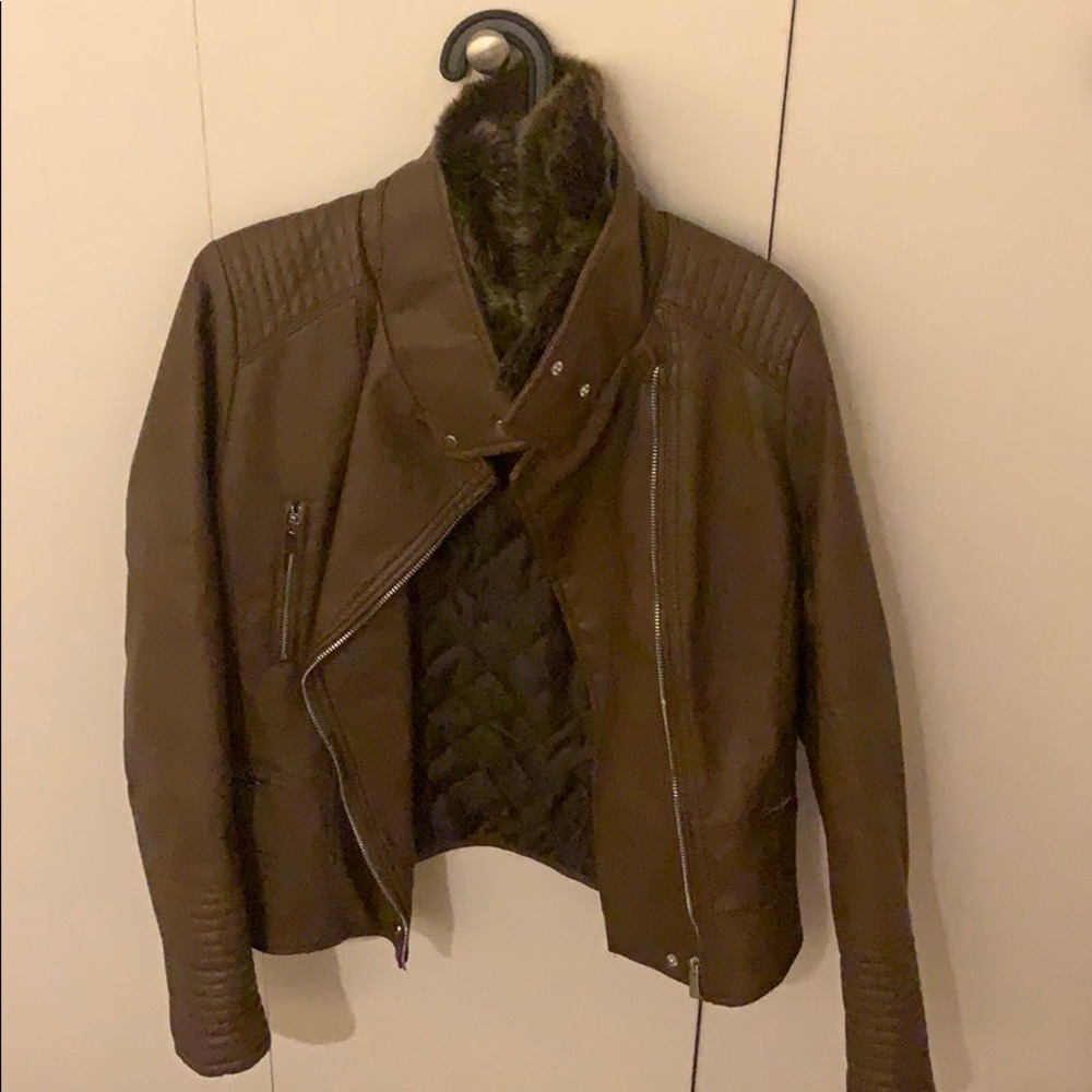 Leather jacket